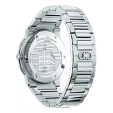 Ferragamo Men’s Swiss Made Quartz Silver Stainless Steel Blue Dial 41mm Watch SFHP006-20